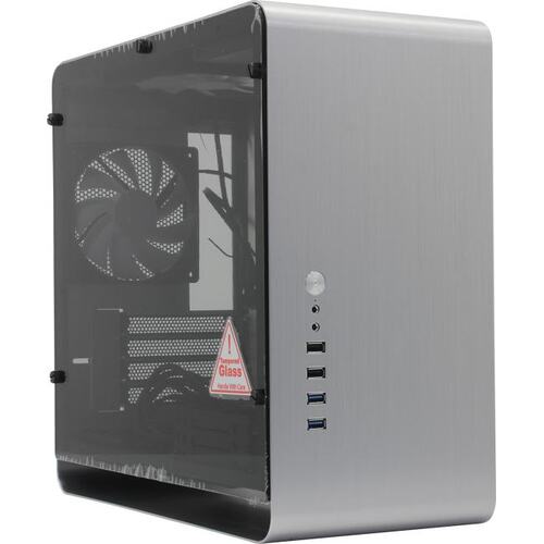 Корпус Minitower JONSBO UMX3 Silver (Window version) MicroATX без БП с окном