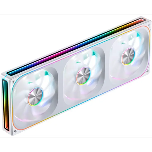 Вентилятор JONSBO ZA-360W (3 in 1) 120х120х28мм (1PWM, ARGB LED, 700-2400об/мин, белый) Retail
