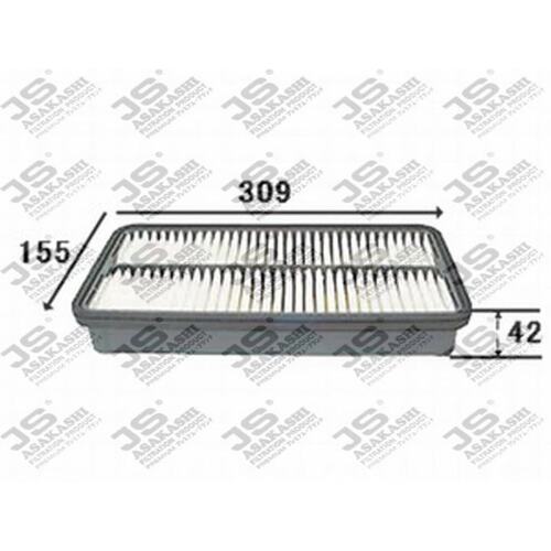 JS ASAKASHI A161J Фильтр воздушный TOYOTA Caldina 2C/#SFE/#AFE #T19#/#T21# 92-02, Camry/Vista 1#Z/#S# #V3#/#V4#/#V5# 87