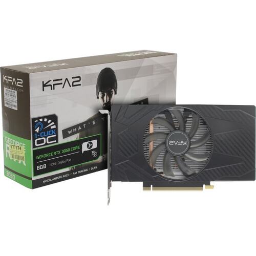 Игровая видеокарта KFA2 Core 35NSL8MD5YBK GeForce<sup>®</sup> RTX 3050 OC 8 Гб GDDR6