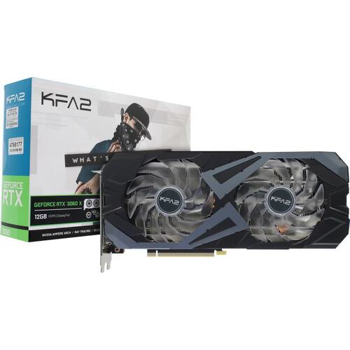 Игровая видеокарта KFA2 X BLACK 36NOL7MD2NEK GeForce<sup>®</sup> RTX 3060 12 Гб GDDR6