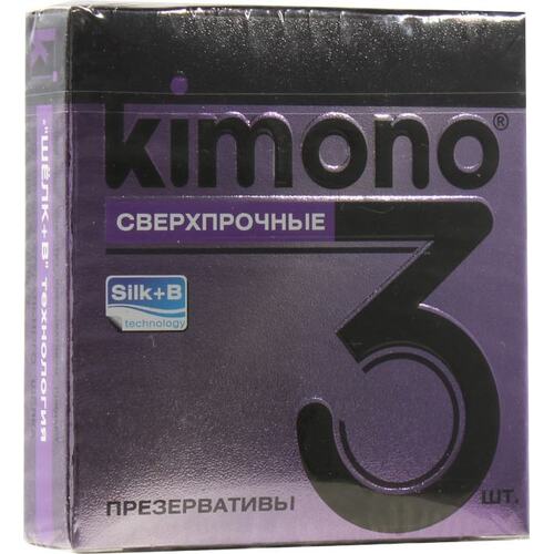 Презервативы Kimono Сверхпрочные 3 шт