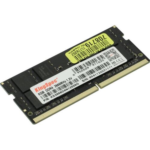 Модуль памяти KingSpec <KS2666D4N12008G> SO-DIMM DDR4 1x 8 Гб <PC4-21300>