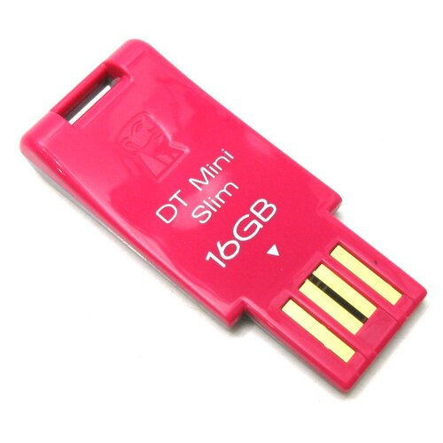 Флешка Kingston DataTraveler Mini Slim DTMSN USB 16 ГБ