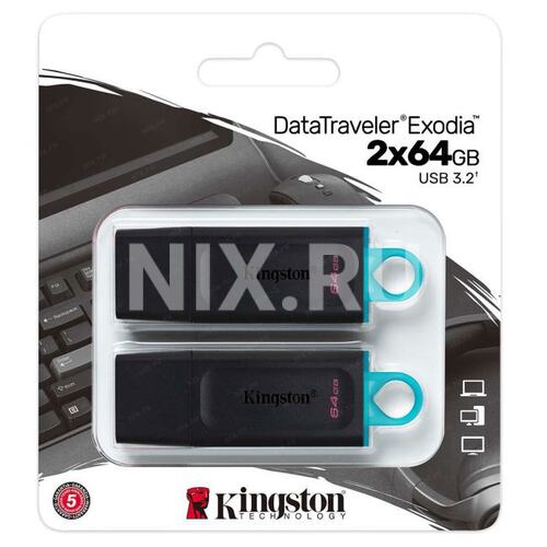 Kingston DTX/64GB-2P 64 ГБ