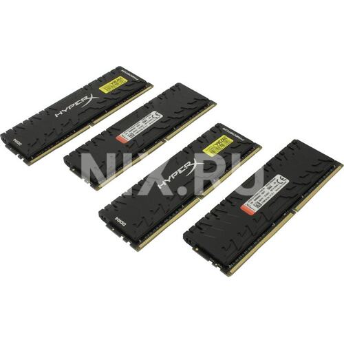 Модуль памяти Kingston HyperX Predator <HX432C16PB3K4/64> DDR4 4x 16 Гб <PC4-25600>