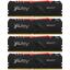 Модуль памяти Kingston FURY Beast RGB <KF426C16BB1AK4/64> DDR4 4x 16 Гб <PC4-21300>, вид сверху