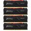 Модуль памяти Kingston FURY Beast RGB <KF426C16BBAK4/128> DDR4 4x 32 Гб <PC4-21300>, вид сверху