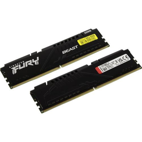 Модуль памяти Kingston FURY Beast <KF552C40BBK2> DDR5 2x 16 Гб <PC5> — купить, цена и характеристики, отзывы