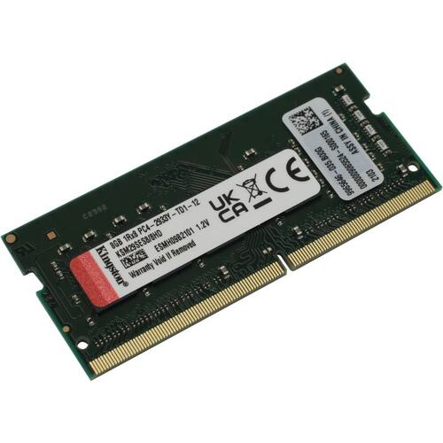 Модуль памяти Kingston Server Premier <KSM29SES8/8HD> SO-DIMM DDR4 ECC 1x 8 Гб <PC4-23400>