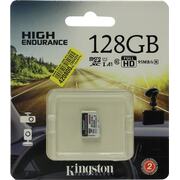   Kingston High Endurance SDCE/128GB microSDXC A1, UHS-I Class 1 (U1), Class 10 128 