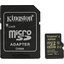   Kingston Gold SDCG/32GB microSDHC UHS-I Class 3 (U3), Class 10 32  +microSD->SD ,  