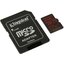 Карта памяти Kingston Canvas React SDCR/512GB microSDXC A1, V30, UHS-I Class 3 (U3), Class 10 512 ГБ +microSD->SD адаптер, вид основной