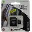   Kingston Canvas Select Plus SDCS2/128GB microSDXC A1, V10, UHS-I Class 1 (U1), Class 10 128  +microSD->SD ,  