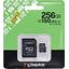 Карта памяти Kingston Canvas Select Plus SDCS3/256GB microSDXC A1, UHS-I Class 3 (U3), Class 10 256 ГБ +microSD->SD адаптер, вид упаковки