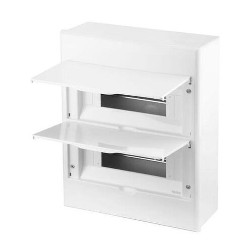 KR-11-0325 Бокс пластиковый ЩРН-П-24 IP41 белый (белая дв.) KRANZ