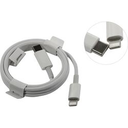KS-is <KS-490W-1> Кабель USB-С M-->Lightning 1м
