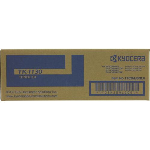 Картридж черный (или контейнер с черными чернилами) Kyocera TK-1130, 1 шт.