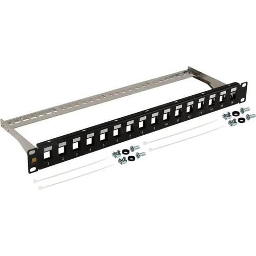 LAN-PPN16OK-STP Патч-панель наборная Lanmaster 19" 1U 16x FTP