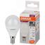 LEDVANCE 4058075579743 Лампа светодиодная LED 10 Вт E14 4000К 800Лм шарик 220 В (замена 75Вт) OSRAM (4058075579743), вид основной