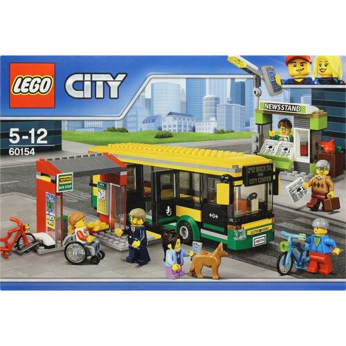 LEGO City (Город) Автобусная остановка 60154