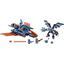LEGO Nexo Knights (Рыцари Нексо) Самолёт-истребитель «Сокол» Клэя 70351, вид основной