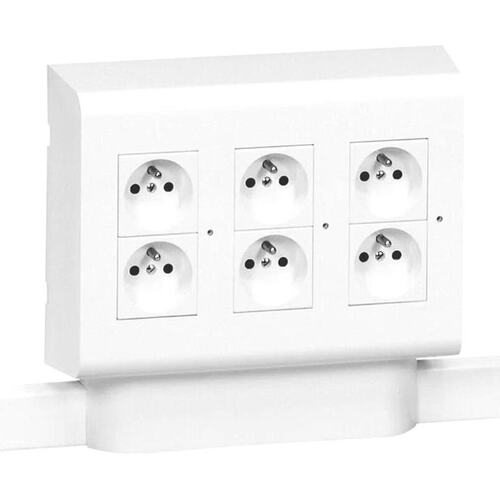 Рамка Legrand 031622 - Программа Mosaic - для монтажа DLP и - DLPlus - 3x4 модуля