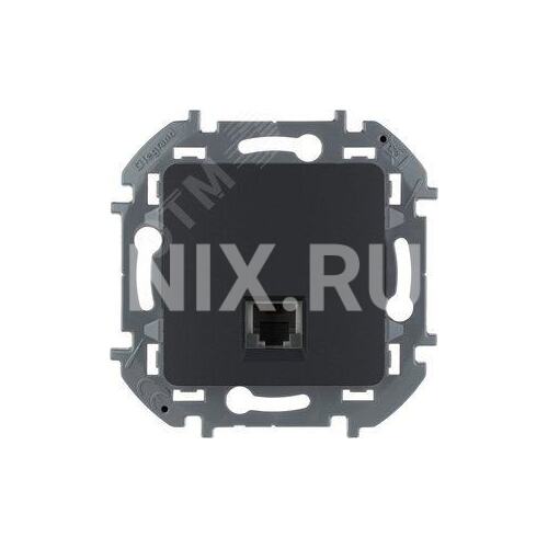 LEGRAND 673823 Телефонная розетка RJ11 INSPIRIA антрацит