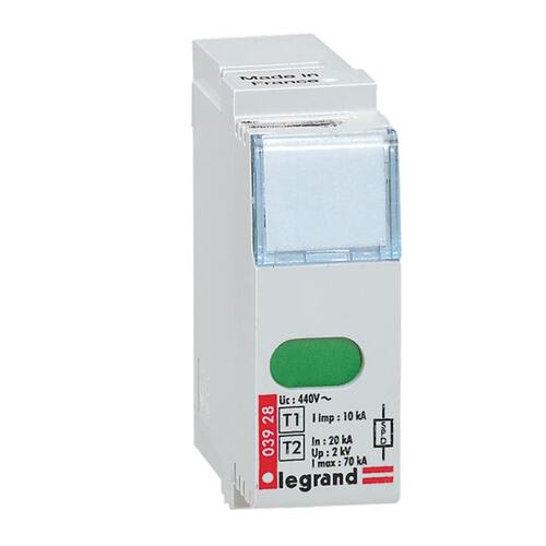 Legrand 003928 Сменный модуль ораничителя перенапряжений 70kA 400В