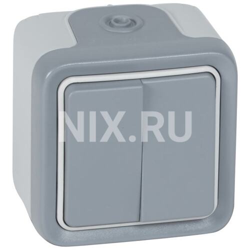 Переключатель проходной Legrand Plexo 069715