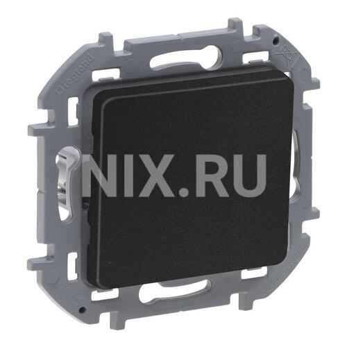 Legrand Inspiria <673603> Выключатель (1клав., внутр., без рамки, антрацит)