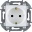 Розетка силовая Legrand Inspiria 673730, вид спереди