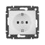 Розетка силовая Legrand Valena Classic 694280, вид спереди