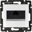 Розетка RJ-45 Legrand Valena Classic 774230, вид спереди