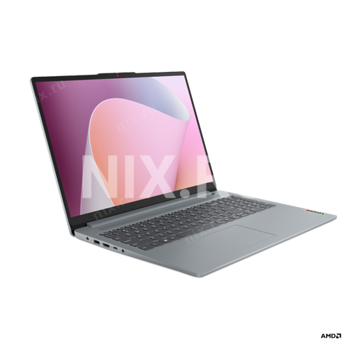 Ноутбук Lenovo IdeaPad Slim 3 16ABR8 <82XR005DRK> (AMD Ryzen 5 7530U, 16 ГБ, 512 Гб SSD, WiFi, Bluetooth, noOS, 16")