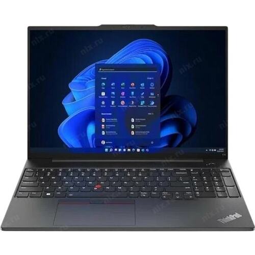 Ноутбук Lenovo 21JTS0A200 ThinkPad E16 G1, 16", Ryzen 5 7530U,16GB,512GB SSD,RTL8852BE, KB ENG, NoOS, 1Y EN_kbd