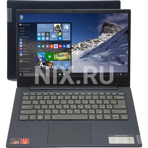 Ноутбук Lenovo IdeaPad S340-14API <81NB0059RU> (AMD Ryzen 7 3700U, 8 ГБ, 256 Гб SSD , 1 Тб HDD, WiFi, Bluetooth, Win10, 14")