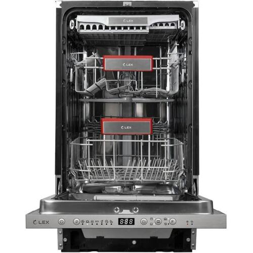 CHMI000306 Посудомоечная машина встраиваемая Lex PM 4573 B 2100Вт узкая