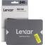 SSD Lexar NS100 <LNS100-240RBEU> (240 , 2.5", SATA, 3D TLC (Triple Level Cell)),  