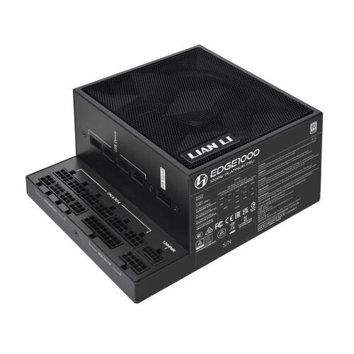 Lian Li EG1000 / Black / ATX 3.1, 1000W, 80 PLUS Platinum, PCIe 5.1, APFC, USB HUB, Modular / G9P.EG1000.BE00.RU