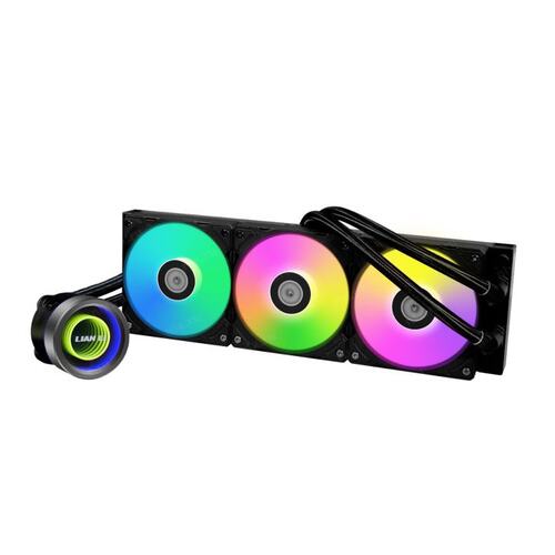 СВО Lian Li GA II Trinity 360 Black (GA2T36B) / 3x120mm ARGB PWM Fans / G89.GA2T36B.R0