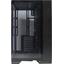 Корпус Miditower Lian Li O11 Vision Compact ATX с разъемами на обратной стороне без БП с окном, вид спереди