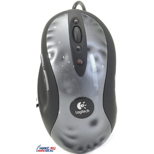 Logitech MX518 Gaming-Grade Optical Mouse <M-BS81A> <931352> (RTL) PS/2&USB 8btn+Roll