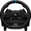 941-000165 Руль Logitech G923 10кноп. (с педалями) черный, вид спереди