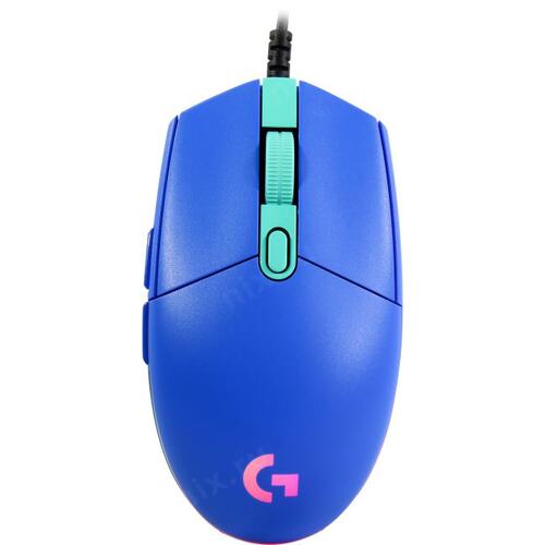 Проводная Мышь Logitech LIGHTSYNC G102 (USB, 6btn, 8000 dpi)