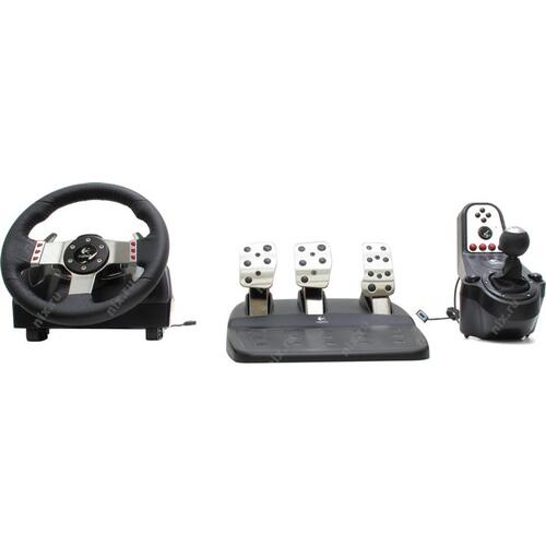 Volante Logitech G27 Racing Wheel - com Force Feedback para PC/PS2/PS3 -  Câmbio de 6 velocidades - 941-000046