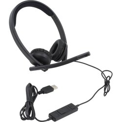 Logitech Headset Stereo H570e (наушники с микрофоном, USB, с рег.громкости) <981-000575>