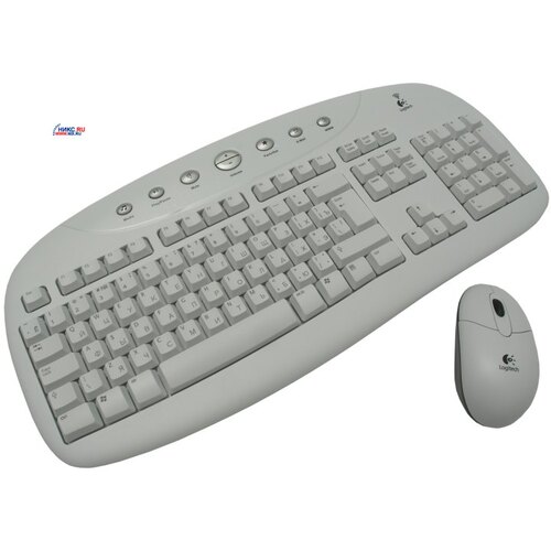 Комплект клавиатура + мышь Logitech Cordless Internet Pro Desktop