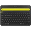 Клавиатура Logitech Multi-Device Wireless K480, вид сверху