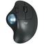 Беспроводная Мышь Logitech M575 ERGO (USB, 6btn, 2000 dpi), вид сверху